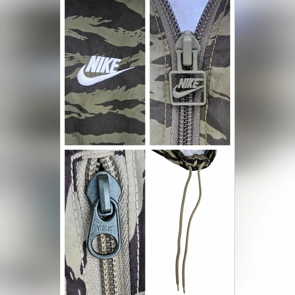 Nike | NSW AOP Vaporwave Swoosh Woven Half-Zip Jacket | Packable | Mens - Picture 14 of 16
